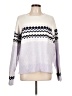 525 America Chevron-herringbone Purple Pullover Sweater Size L - photo 1