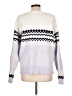 525 America Chevron-herringbone Purple Pullover Sweater Size L - photo 2