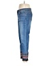 Monroe and Main Chevron-herringbone Blue Jeans Size 10 - photo 5