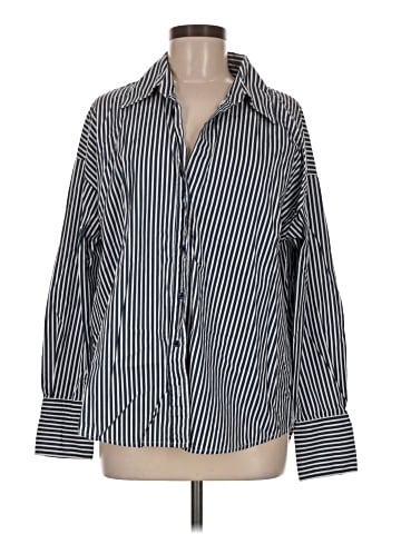 Monrow Long Sleeve Button-Down Shirt (view 1)