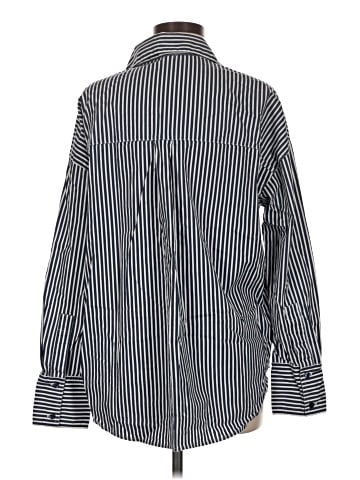Monrow Long Sleeve Button-Down Shirt (view 2)