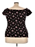 Torrid Black Short Sleeve Top Size 3X (3) - photo 2