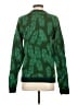 Blizzard Bay 100% Acrylic Print Green Pullover Sweater Size S - photo 2