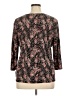East5th Black 3/4 Sleeve Blouse Size XL - photo 2