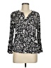 Rafaella Black 3/4 Sleeve Blouse Size M - photo 1