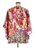 Chico's 100% Polyester Purple Kimono Size XL - photo 2