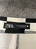 Zara Checkered-gingham Black Casual Pants Size M - photo 7