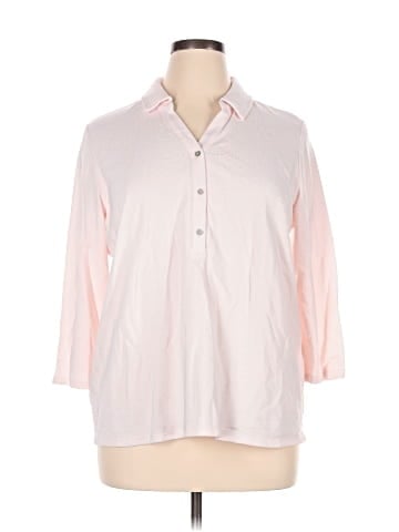 J.Jill 3/4 Sleeve Button-Down Shirt (view 1)