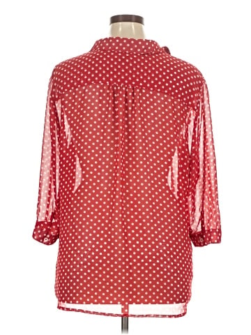Susan Graver 3/4 Sleeve Blouse (view 2)