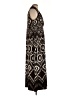 Chico's Print Black Casual Dress Size Lg (2) - photo 4