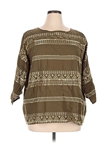 Purejill 3/4 Sleeve T-Shirt (view 1)