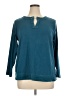 Rafaella Teal Pullover Sweater Size 1XL - photo 1