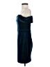 Nicholas Solid Blue Cocktail Dress Size 4 - photo 5