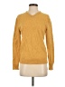 GOODTHREADS 100% Wool Yellow Wool Pullover Sweater Size XS - photo 1