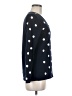 Tommy Hilfiger 100% Cotton Polka Dots Black Pullover Sweater Size M - photo 4