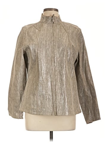 Chico's Leather Jacket (view 1)