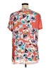 Spense 100% Polyester Orange Short Sleeve Blouse Size XL - photo 2