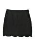 Patchington Solid Black Gray Skort Size 8 - photo 1