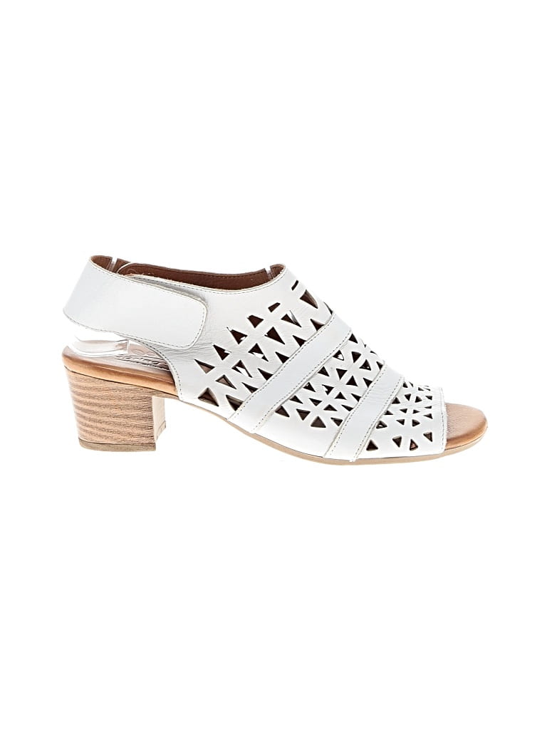 Pre-owned Spring Step Sandals In White