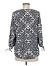 Faded Glory Gray Long Sleeve Blouse Size M - photo 2