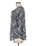 Faded Glory Gray Long Sleeve Blouse Size M - photo 5