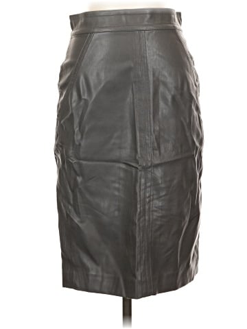 Ann Taylor Faux Leather Skirt (view 1)
