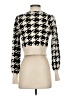 Express Houndstooth Ivory Cardigan Size XS - photo 2