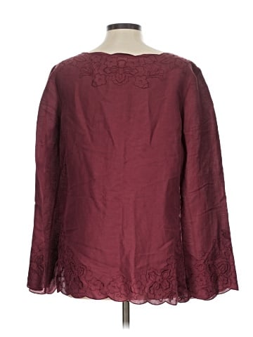 Linda Allard Ellen Tracy Long Sleeve Blouse (view 2)