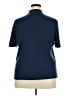 Studio Works 100% Polyester Blue Short Sleeve Turtleneck Size 2X - photo 2