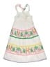 Mini Boden 100% Cotton Tropical White Dress Size 7 - photo 2