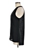 SW3 Bespoke 100% Polyester Black Sleeveless Blouse Size M - photo 5