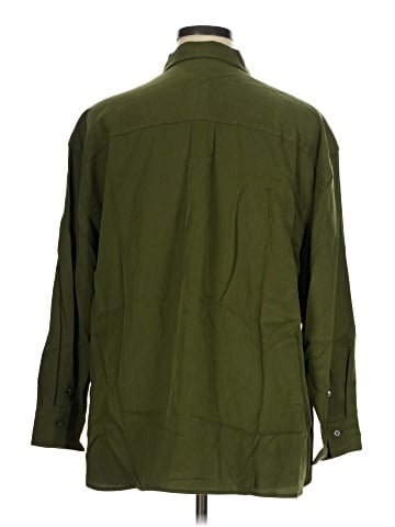 Banana Republic Factory Store 3/4 Sleeve Button-Down Shirt (view 2)