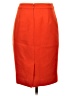 J.Crew 100% Polyester Solid Orange Formal Skirt Size 0 - photo 2