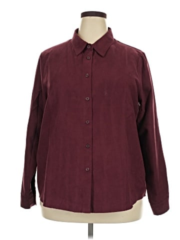 Salon Studio by Haband Long Sleeve Blouse (view 1)