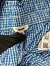 Aerie Checkered-gingham Blue Shorts Size M - photo 3
