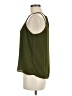 Papermoon 100% Polyester Green Sleeveless Blouse Size M - photo 4
