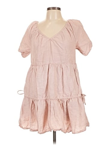 Madewell Linen-Blend Lorelei Mini Dress (view 1)