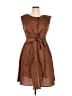 Woolrich 100% Cotton Solid Brown Casual Dress Size XL - photo 1