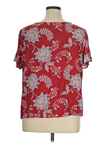 Croft & Barrow Short Sleeve Blouse (view 2)