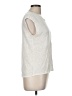 Massimo Dutti Ivory Short Sleeve Top Size M - photo 4