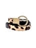Chico's Animal Print Brown Leather Belt Size L - photo 1