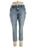 Jessica Simpson Solid Blue Jeans Size 14 - photo 1