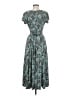 Perceptions Paisley Teal Casual Dress Size 8 - photo 2
