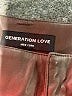 Generation Love 100% Polyurethane Metallic Brown Shorts Size 2 - photo 3