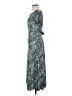Perceptions Paisley Teal Casual Dress Size 8 - photo 5