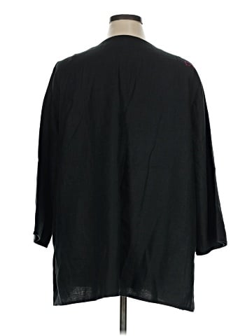 Linda Allard Ellen Tracy 3/4 Sleeve Blouse (view 2)