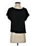 Banana Republic 100% Polyester Black Short Sleeve Top Size XS - photo 1