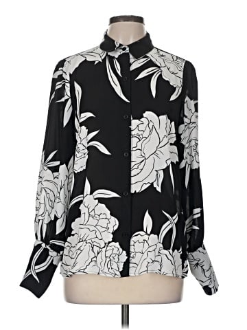 Halogen Long Sleeve Blouse (view 1)