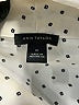 Ann Taylor 100% Polyester Polka Dots Ivory Long Sleeve Blouse Size XL - photo 4