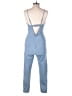 Haute Monde Solid Blue Jumpsuit Size L - photo 2
